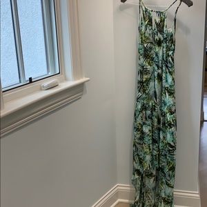 Parker high low long dress